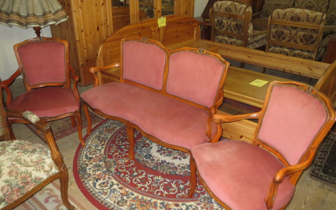 Sedací souprava barokní, původní cena 13.900,-Kč