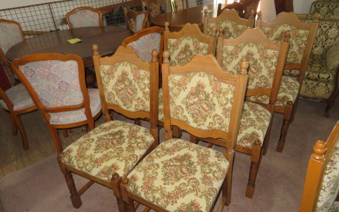 Samostatné židle 6 ks á 1,500 Kč