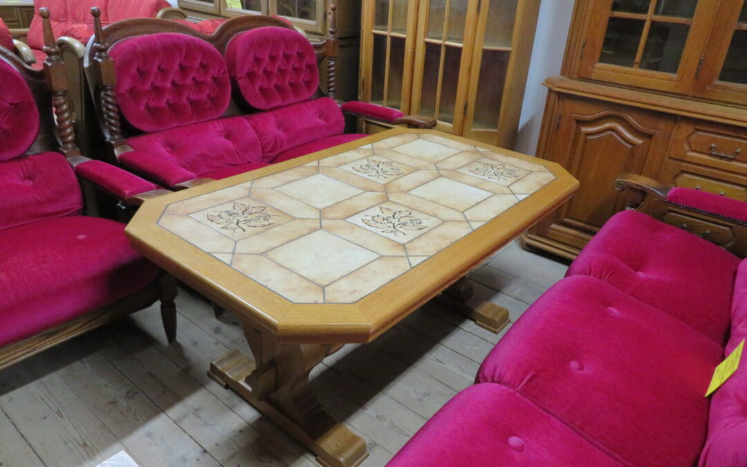 Konferenční stolek dlažba zvedací a rozkládací